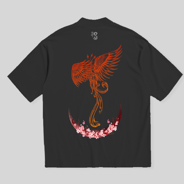 Phoenix oversized tshirt back